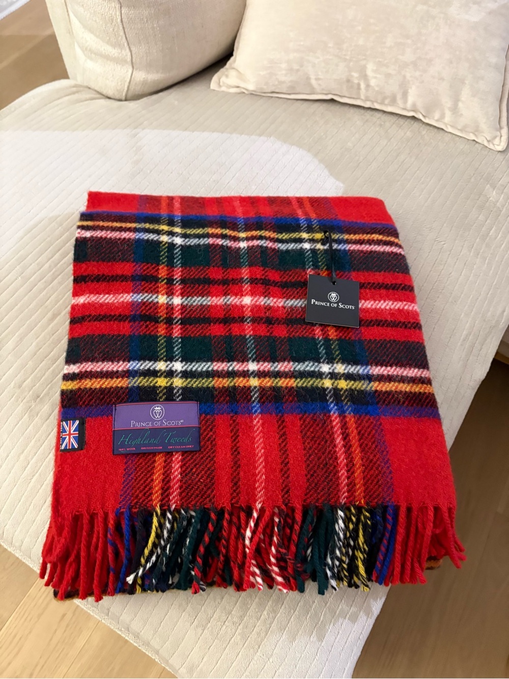 Prince of Scots - Shetland Wool Blanket